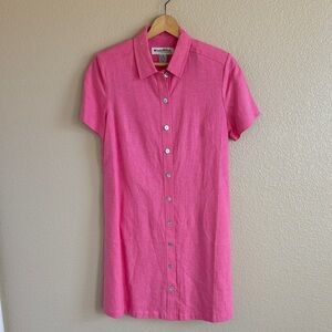 Appleseed’s Linen Blend Shirt Dress